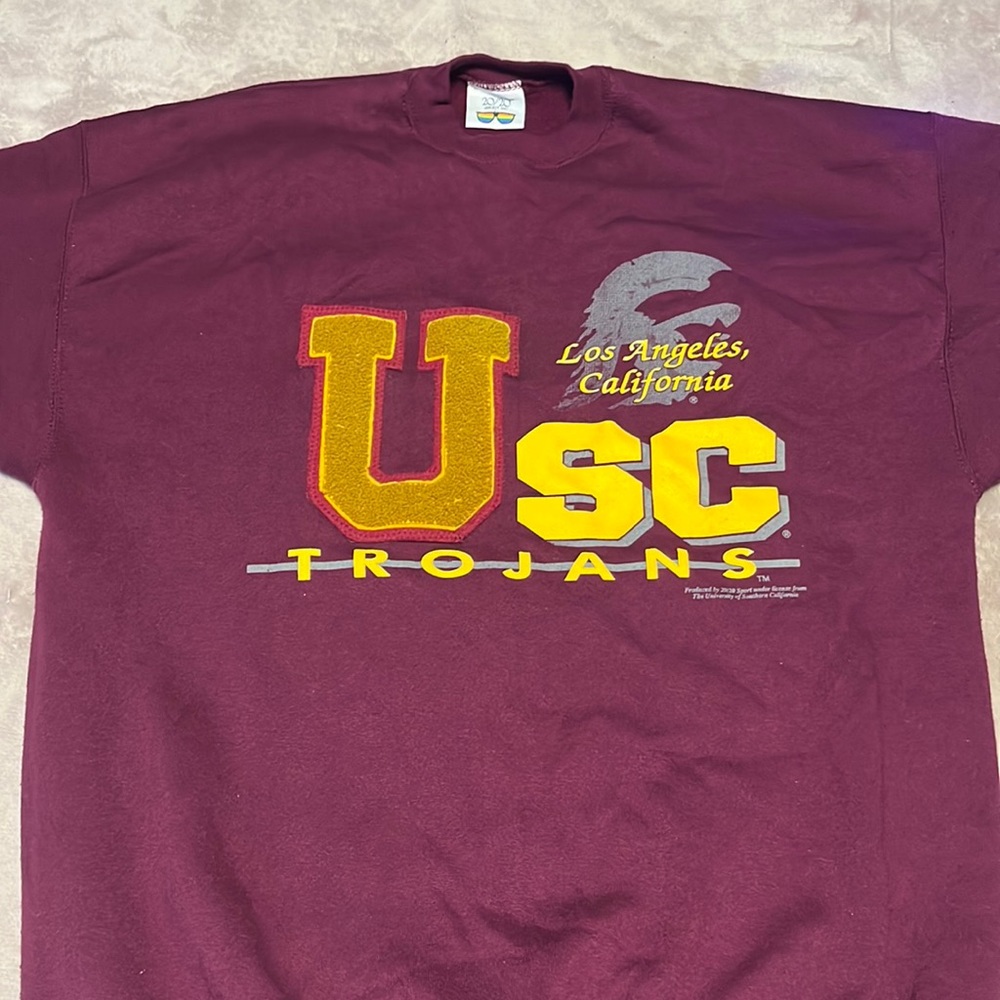 Vintage 20/20 Sport inc USC Trojans sweater